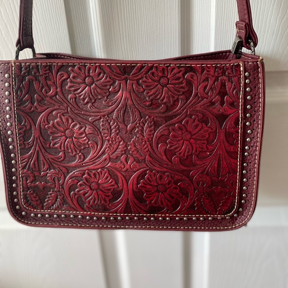 Trinity Ranch Red/ Reddish brown bag. NWT. - Picture 2 of 10